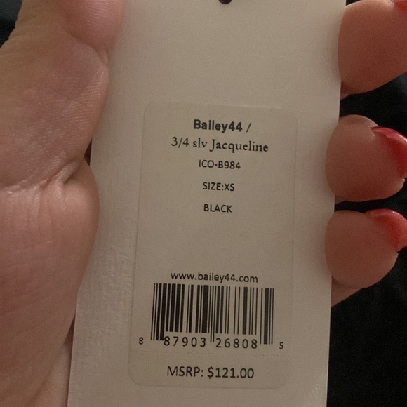 Bailey 44 Women's 3/4 SLV Jacqueline off shoulder Top - Picture 14 of 14